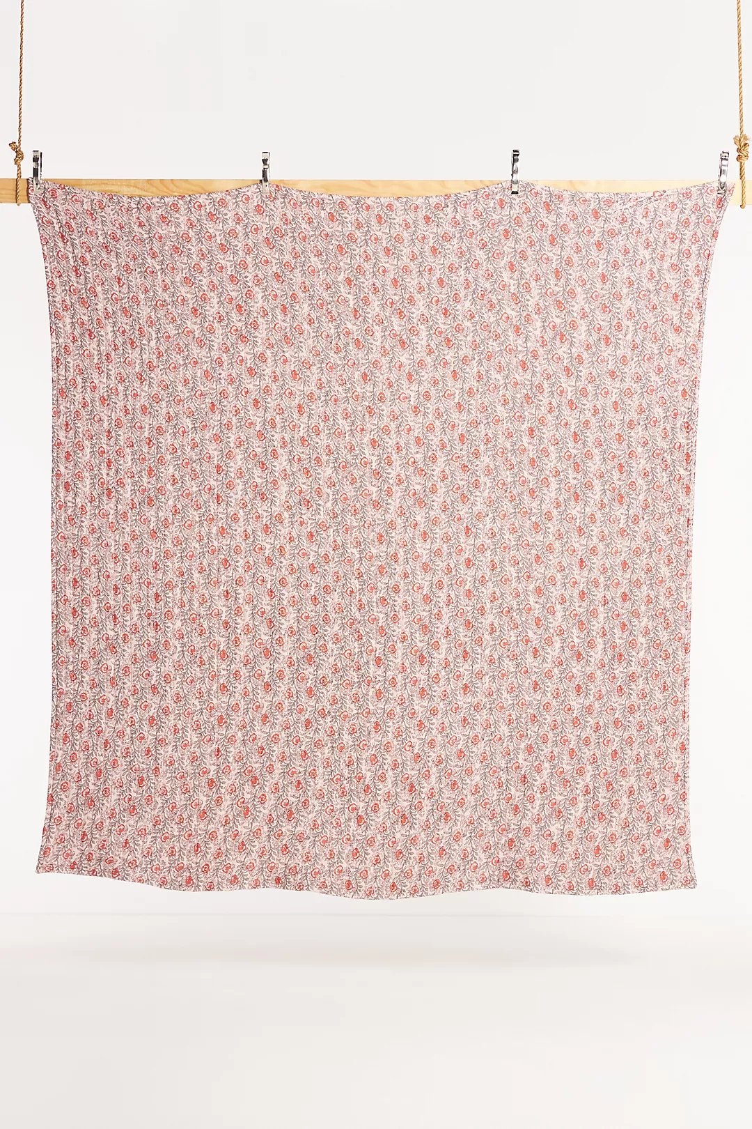 Rowena Coverlet By Amber Lewis for Anthropologie in Pink, King - Image 0