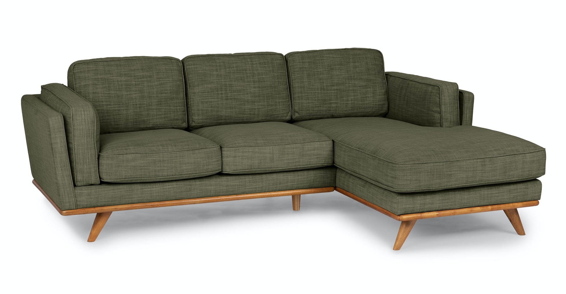 Timber Olio Green Right Sectional - Image 1