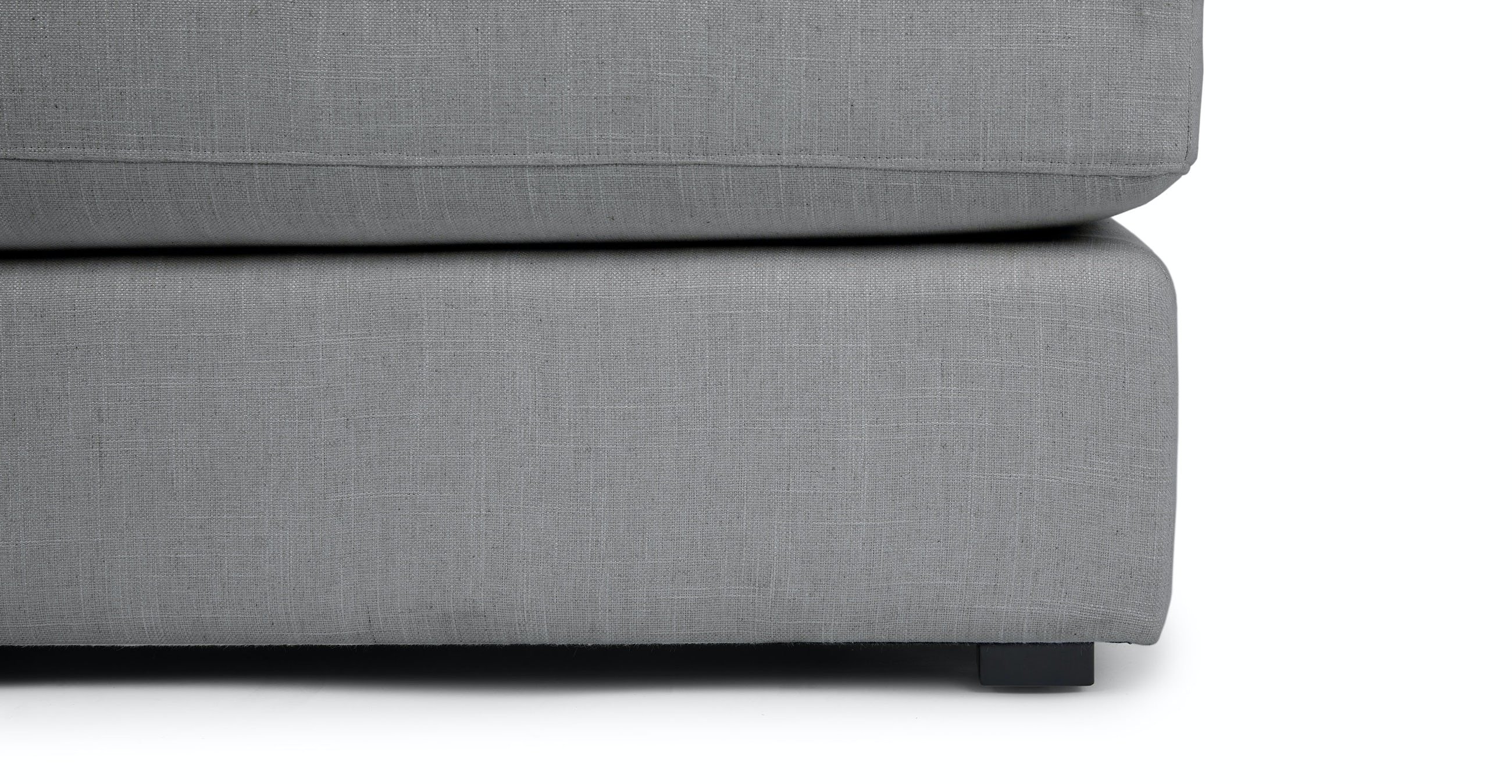 Beta Right Chaise Sectional, Summit Gray - Image 3
