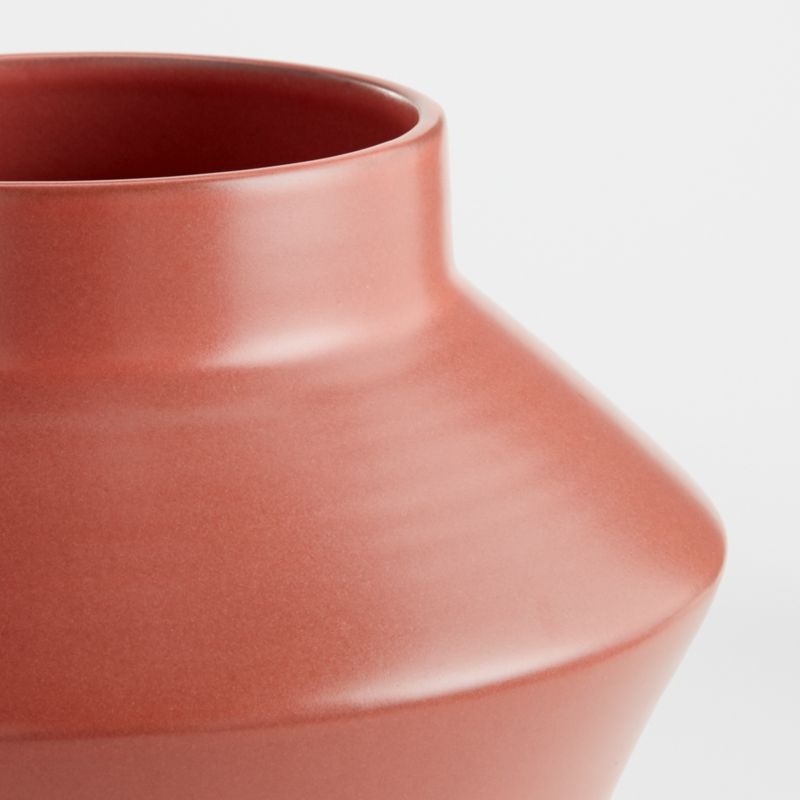 Izma Angled Dark Teal Vase - Image 3