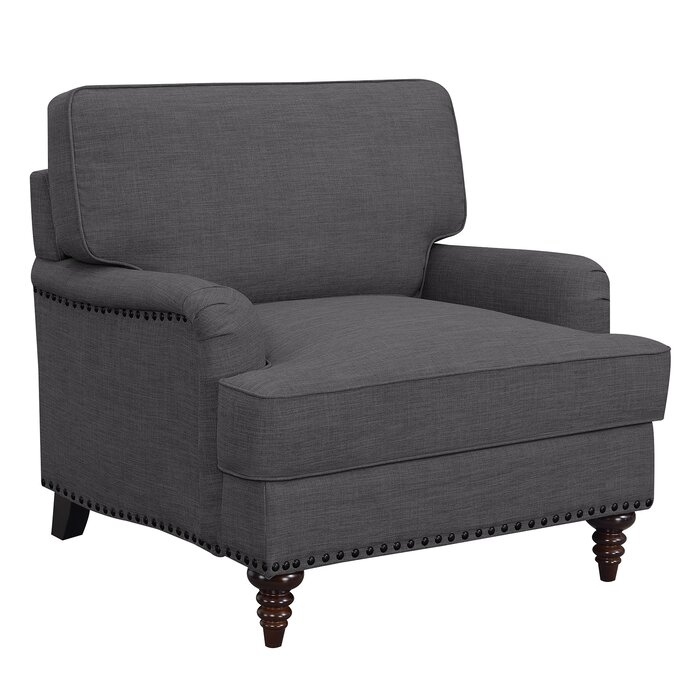 Charcoal Cheatham 26" Armchair (back in stock 5/5/21) - Image 1
