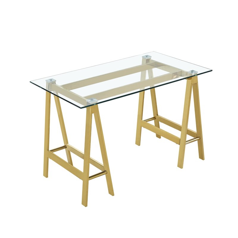 Cardwell Glass Desk - Image 1