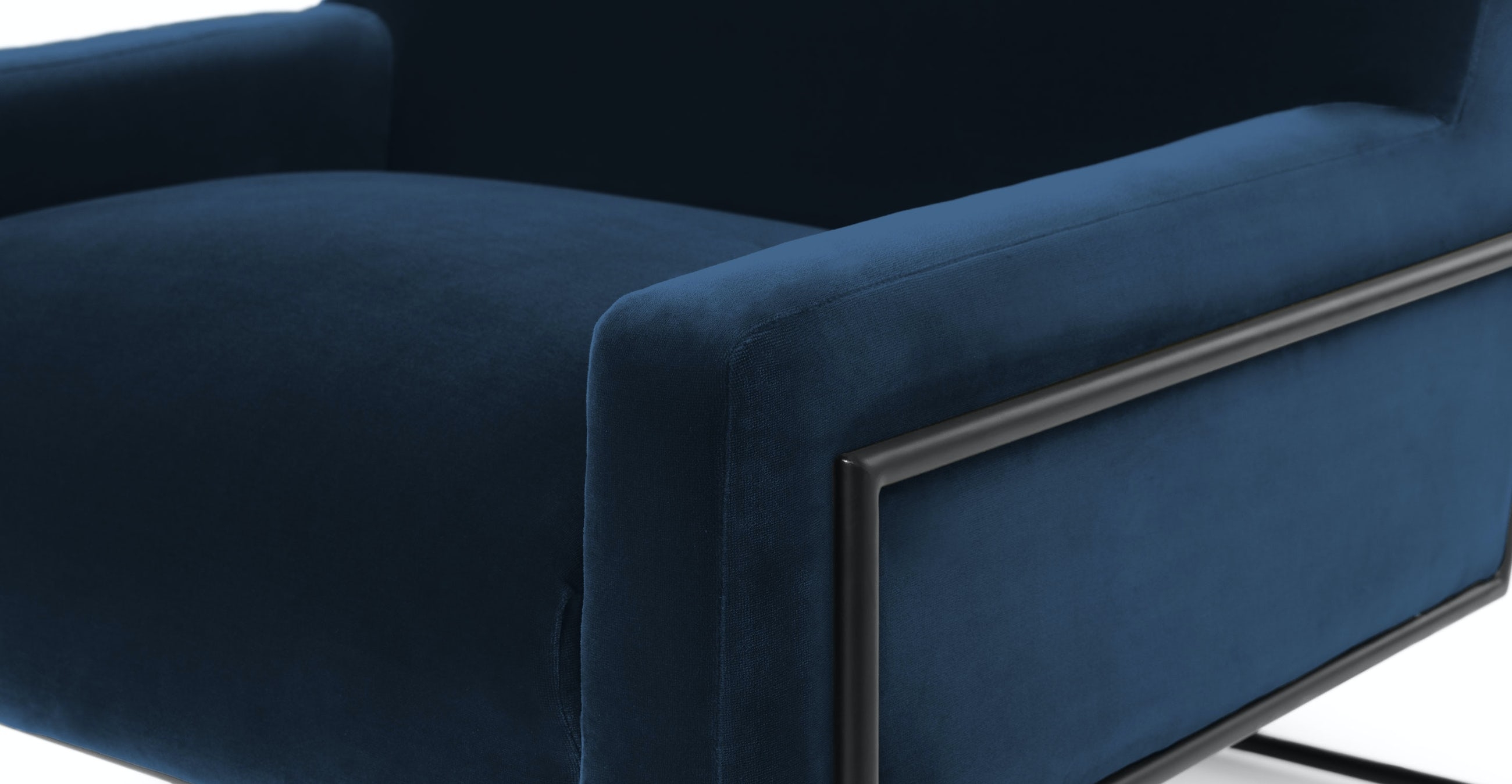 Regis Cascadia Blue Lounge Chair - Image 5