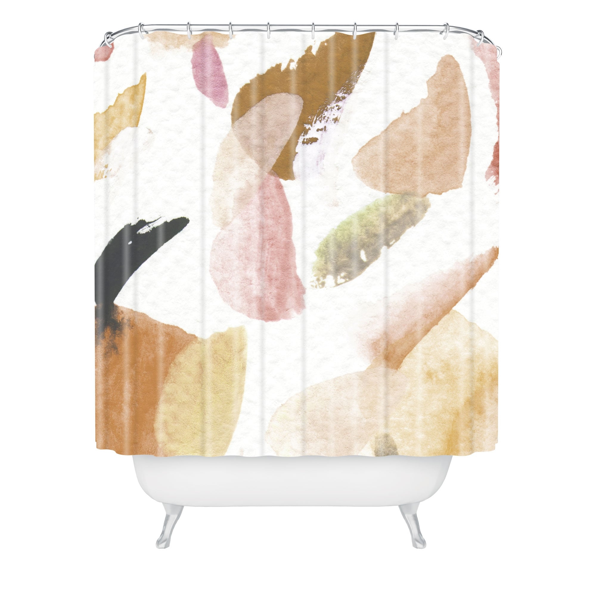 Abstractm3 by Georgiana Paraschiv - Shower Curtain Standard 71" x 74" with Rings - Image 0