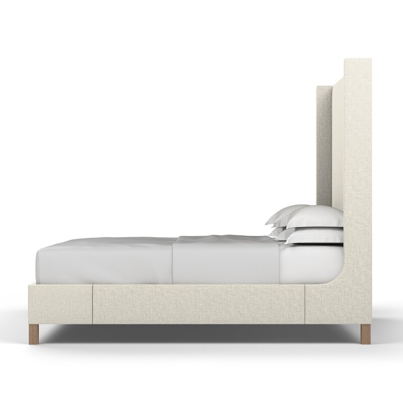 Lincoln Shelter Upholstered Panel Bed - Image 2