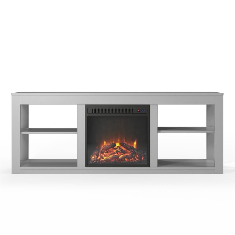 Rickard TV Stand for TVs up to 65" with Fireplace Included - Image 0