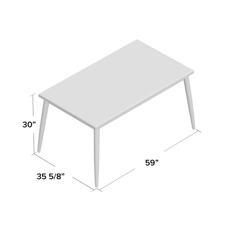 Azra 59'' Dining Table - Image 3