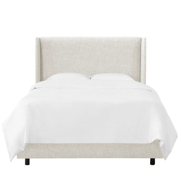 Alrai Upholstered Standard Bed - King - Zuma White - Image 0