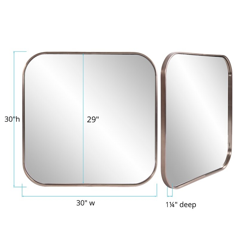 Huling Modern Accent Mirror - Image 2