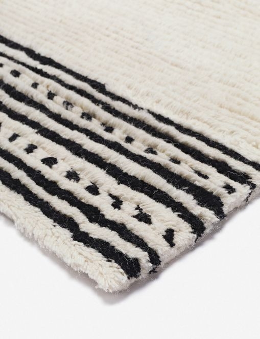 Danica Hand-Tufted Wool Moroccan Style Rug - Image 1