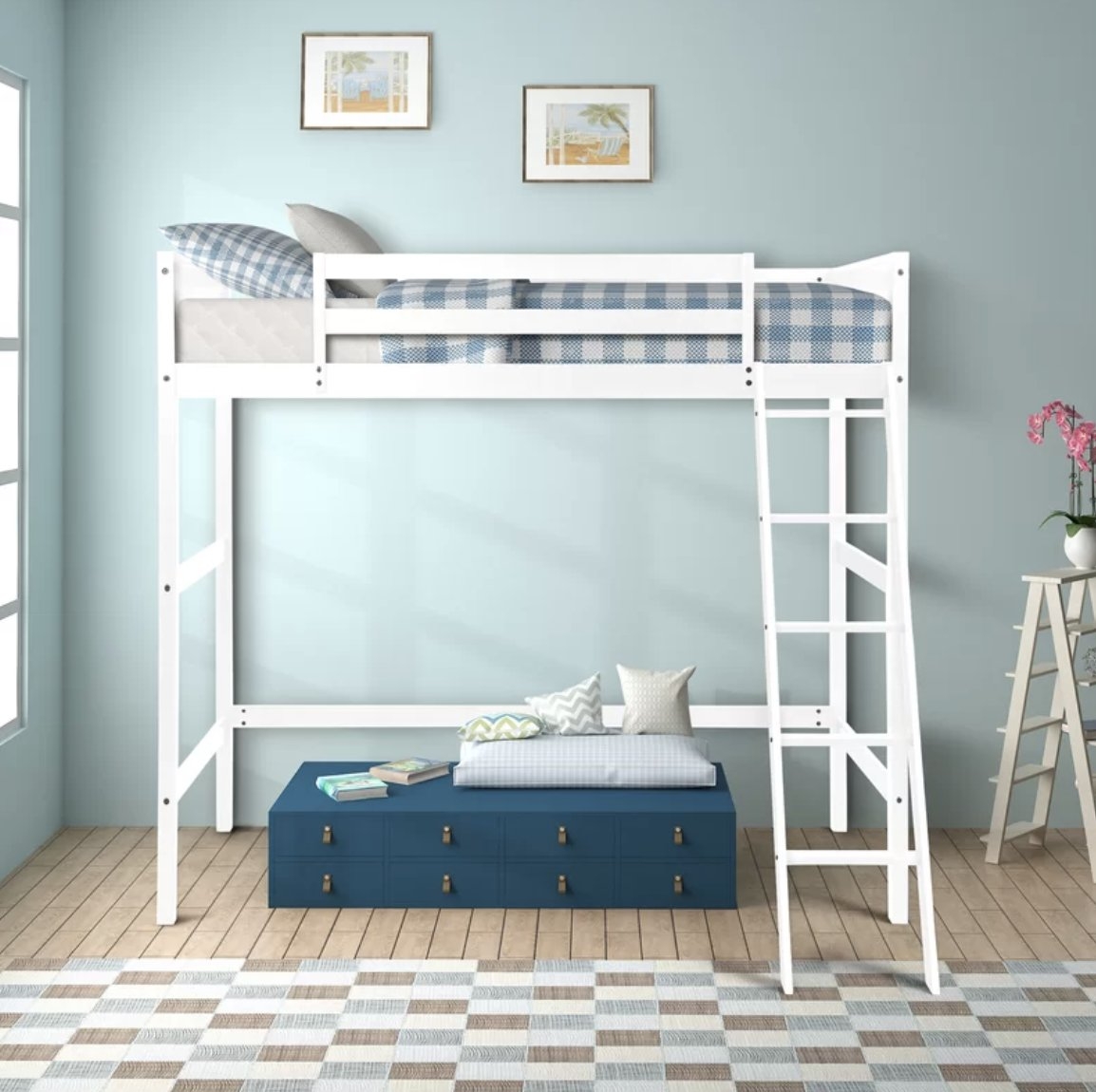 Alicea Twin Loft Bed - Image 1