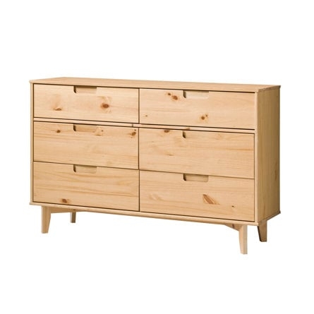 Helmick 6 Drawer 52'' W Double Dresser - Image 1