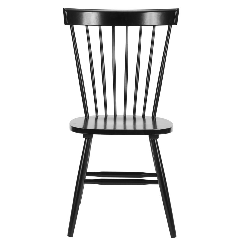 Spindle Solid Wood Windsor Back Side Chair (Set of 2) - Image 3