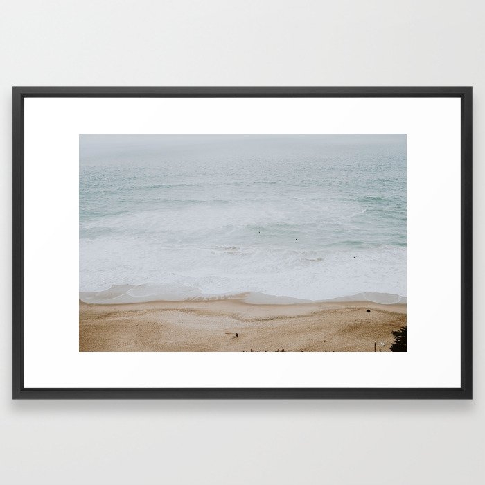 seashore iiI Framed Art Print - Image 0
