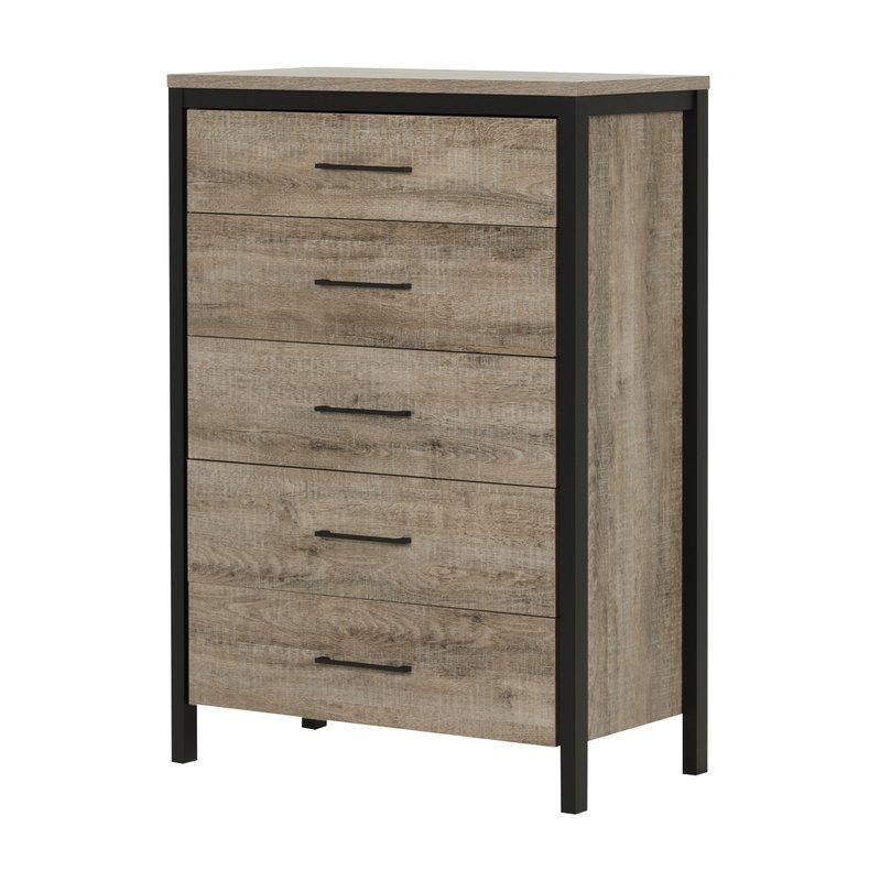 Munich 5 Drawer Chest;Back in Stock Oct 5, 2020. - Image 0