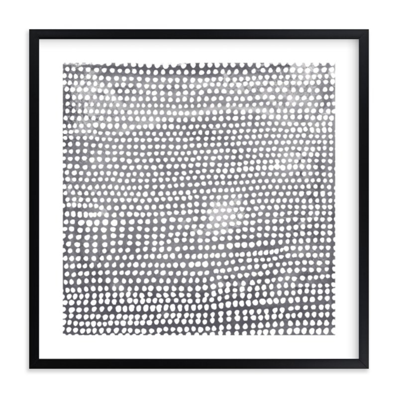 Dance Art Print - 16" x 16" - black frame - white border - Image 0