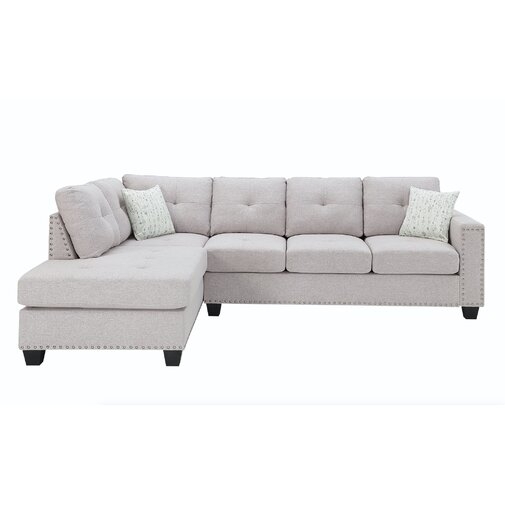 Menendez Reversible Sectional with Ottoman - Image 0
