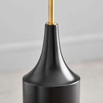 Hudson Floor Lamp, Large, Antique Brass - Image 4