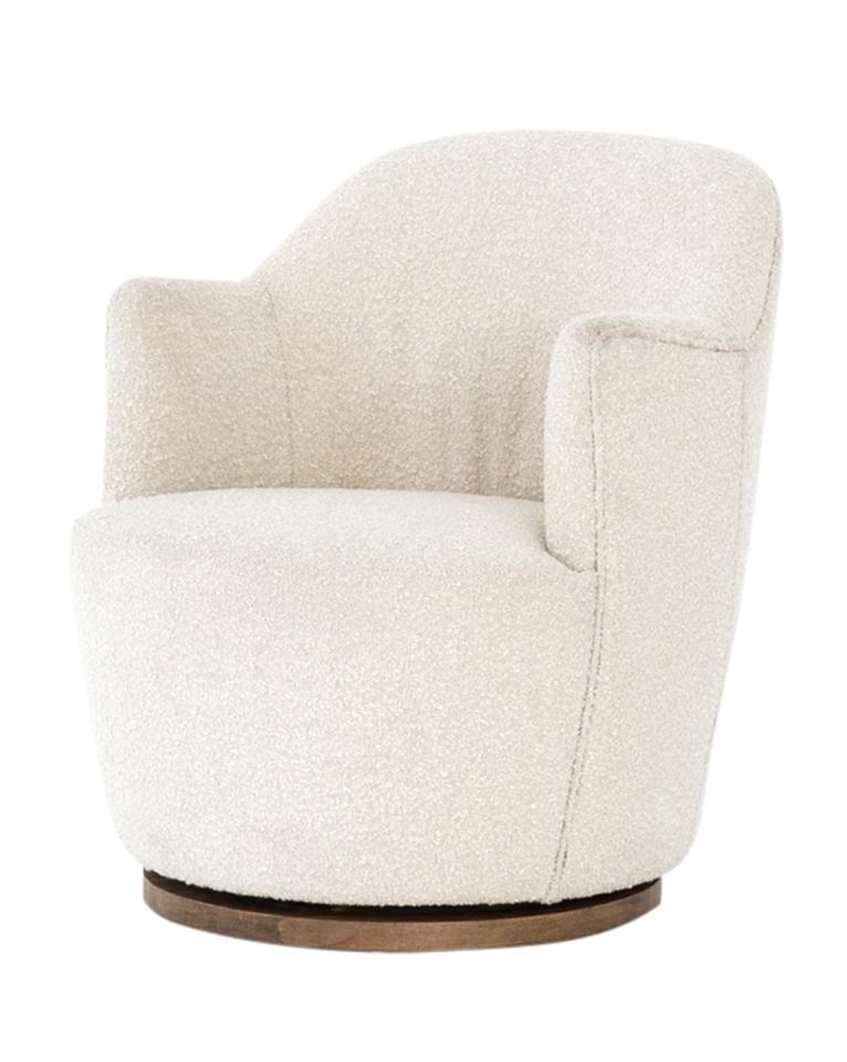 Gulliver Swivel Chair, Cream - Image 2