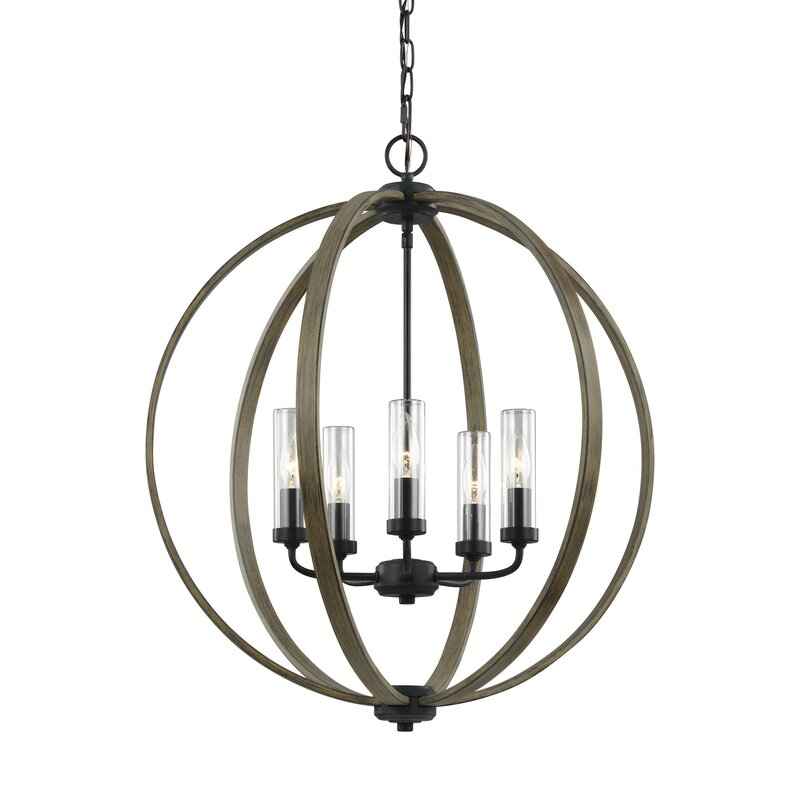 Brady 5-Light Outdoor Chandelier - Image 0
