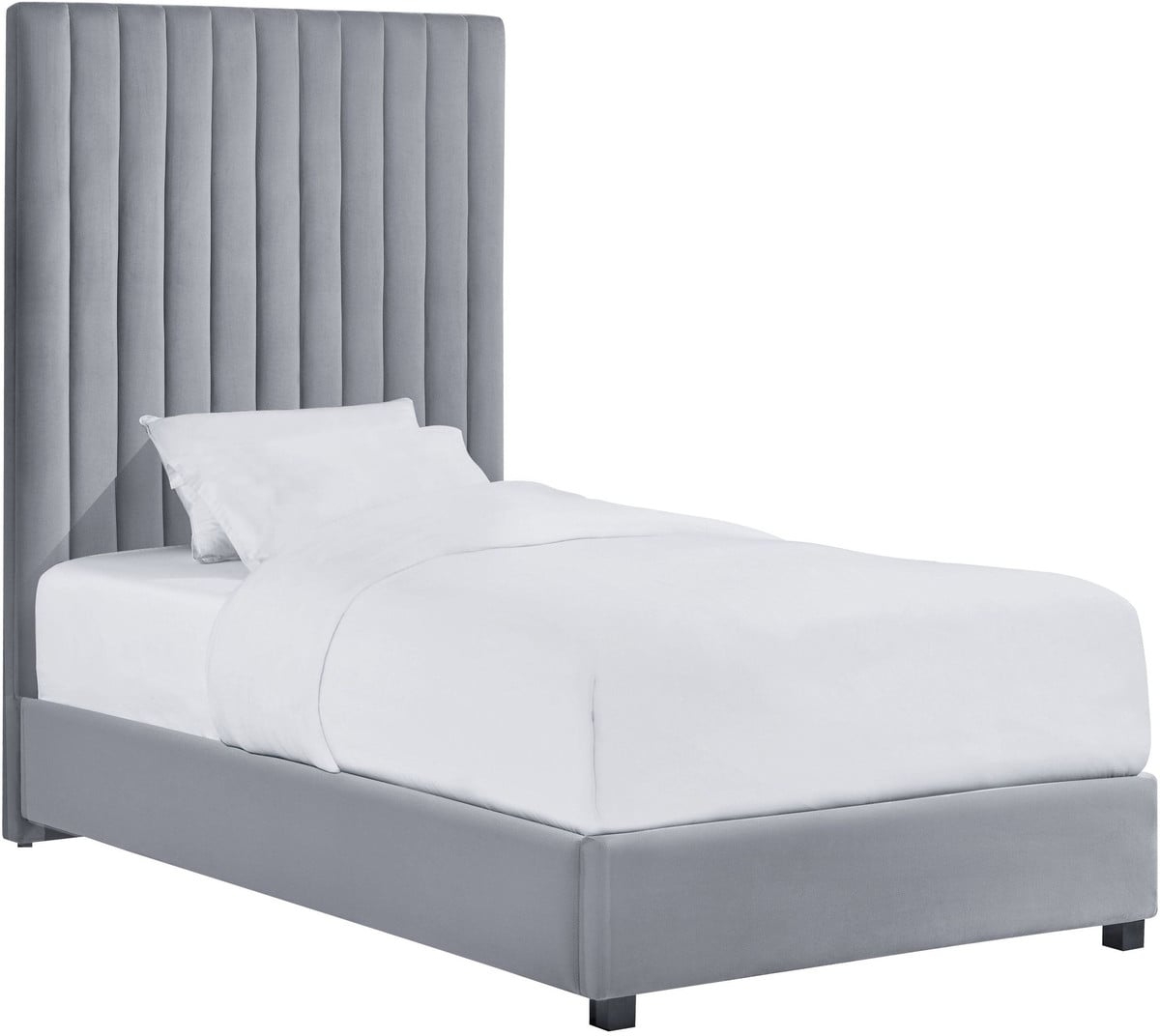 Arabelle Grey Bed Twin - Image 0