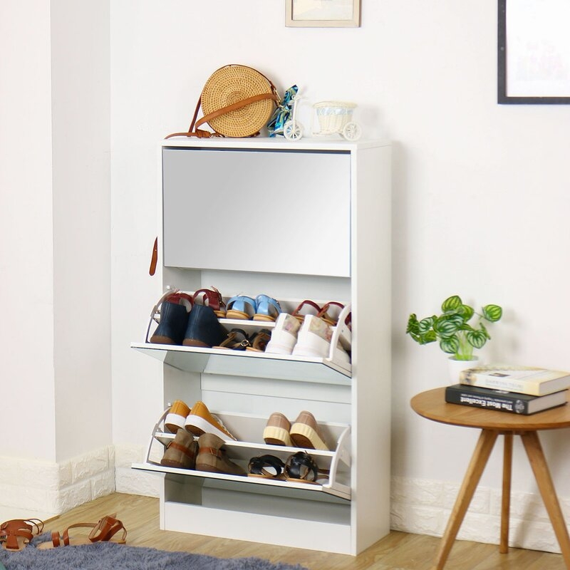 18 Pair Shoe Storage Cabinet - Image 0