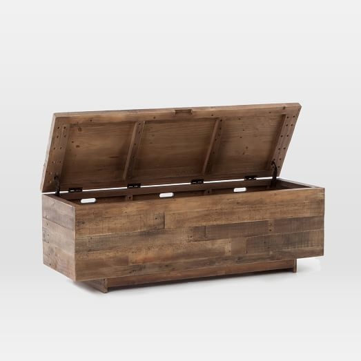 Emmerson(TM) Reclaimed Wood Storage Bench - Image 4