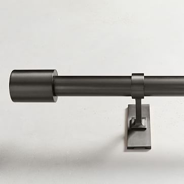 Oversized Metal Rod, Gun Metal, 60"-108" - Image 0