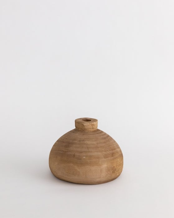 Shanti Wooden Vase - Image 0