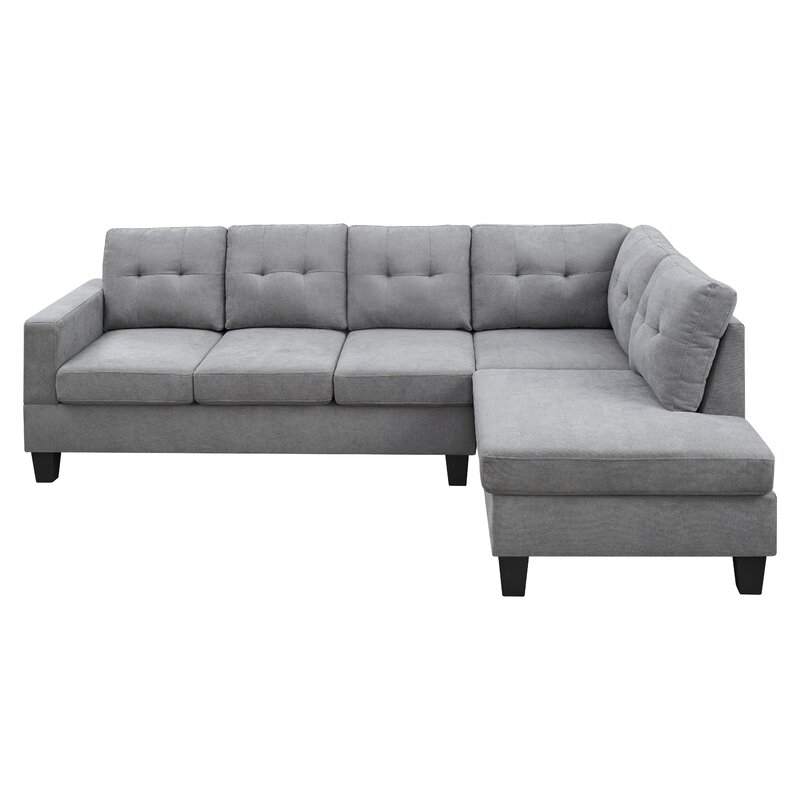 Adryel 98'' Wide Right Hand Facing Sofa & Chaise - Image 0