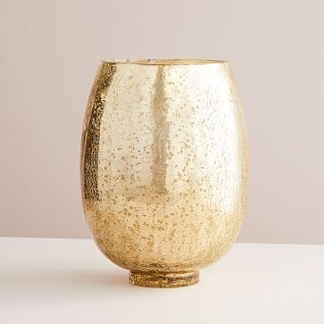 Crackle Jar Scented Candle, Gold, Extra Large - Image 0
