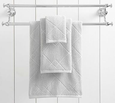 APT Easy Care Towel, Bath, Gray Mist - Image 0