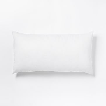 Down Alternative Pillow Insert, 12" x 21" - Image 1