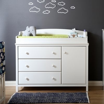 Cotton Candy Changing Dresser- White - Image 0