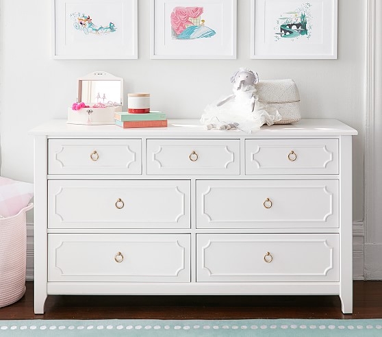Ava Regency Extra-Wide Dresser, Simply White - Image 1