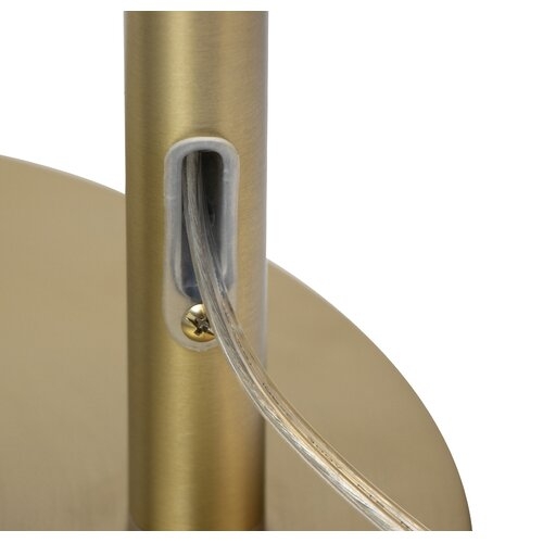 Delapaz 69" Arched Floor Lamp- plated gold - Image 6