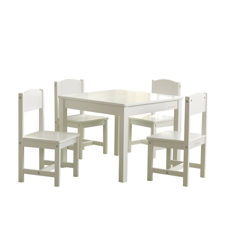 Farmhouse Kids 5 Piece Writing Table and Chair Set - Image 0
