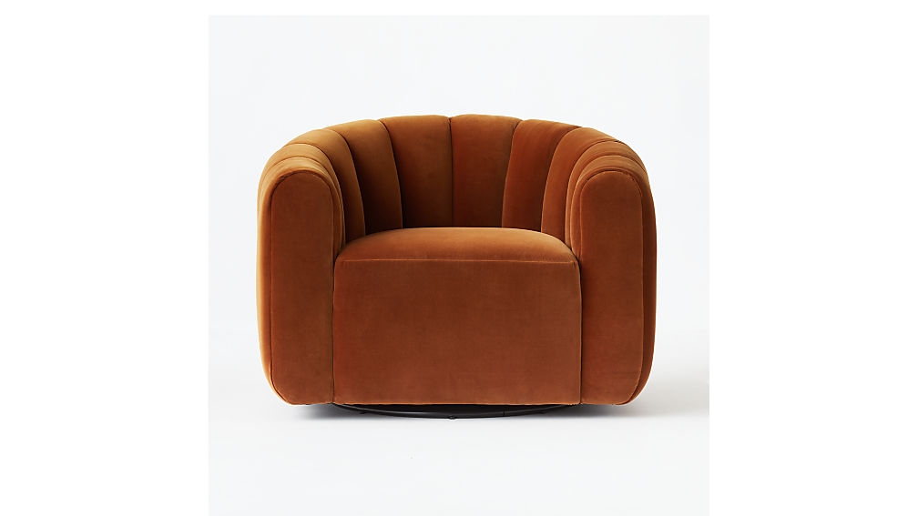 FITZ RUSSET SWIVEL CHAIR - Image 0