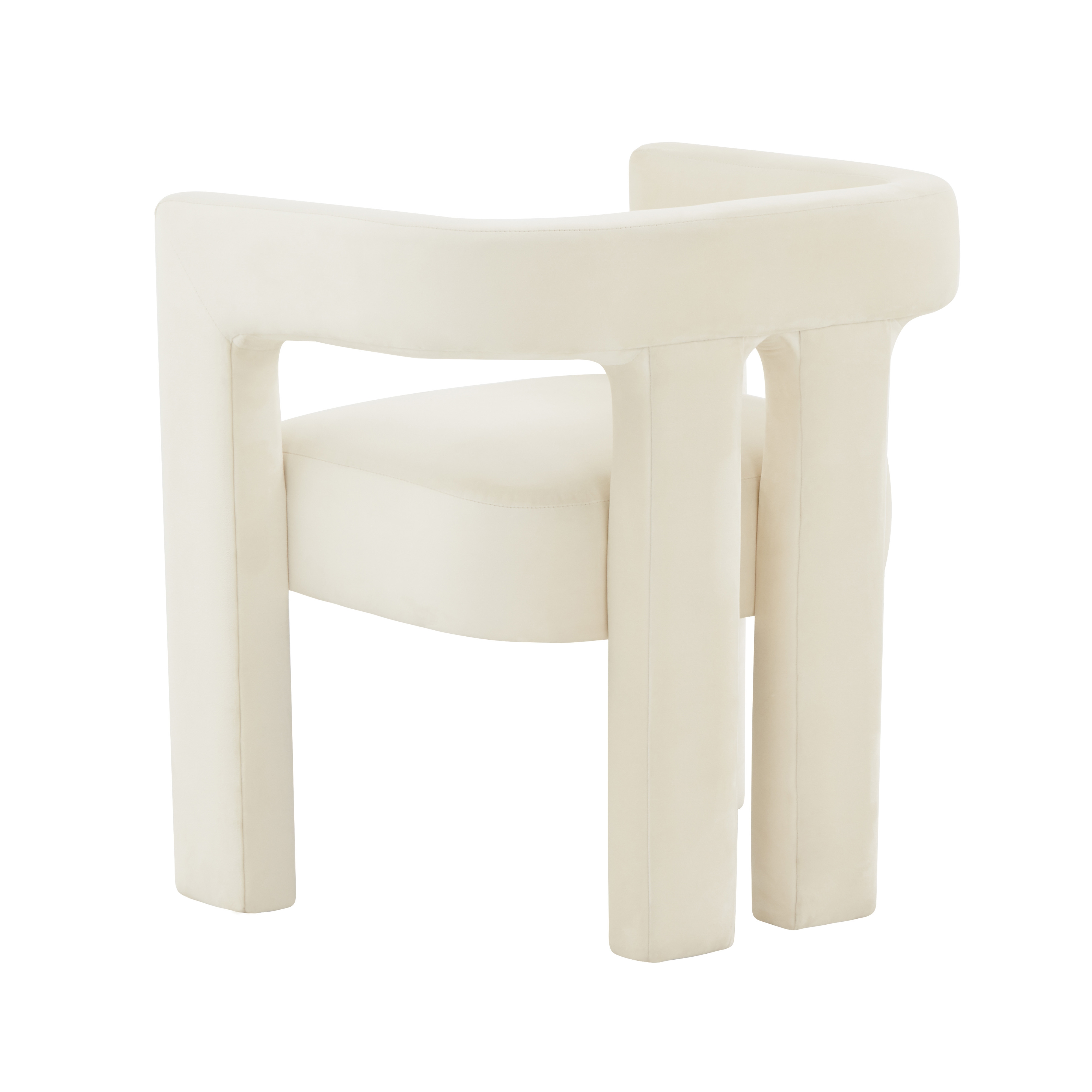 Sloane Cream Velvet Chair - Image 1