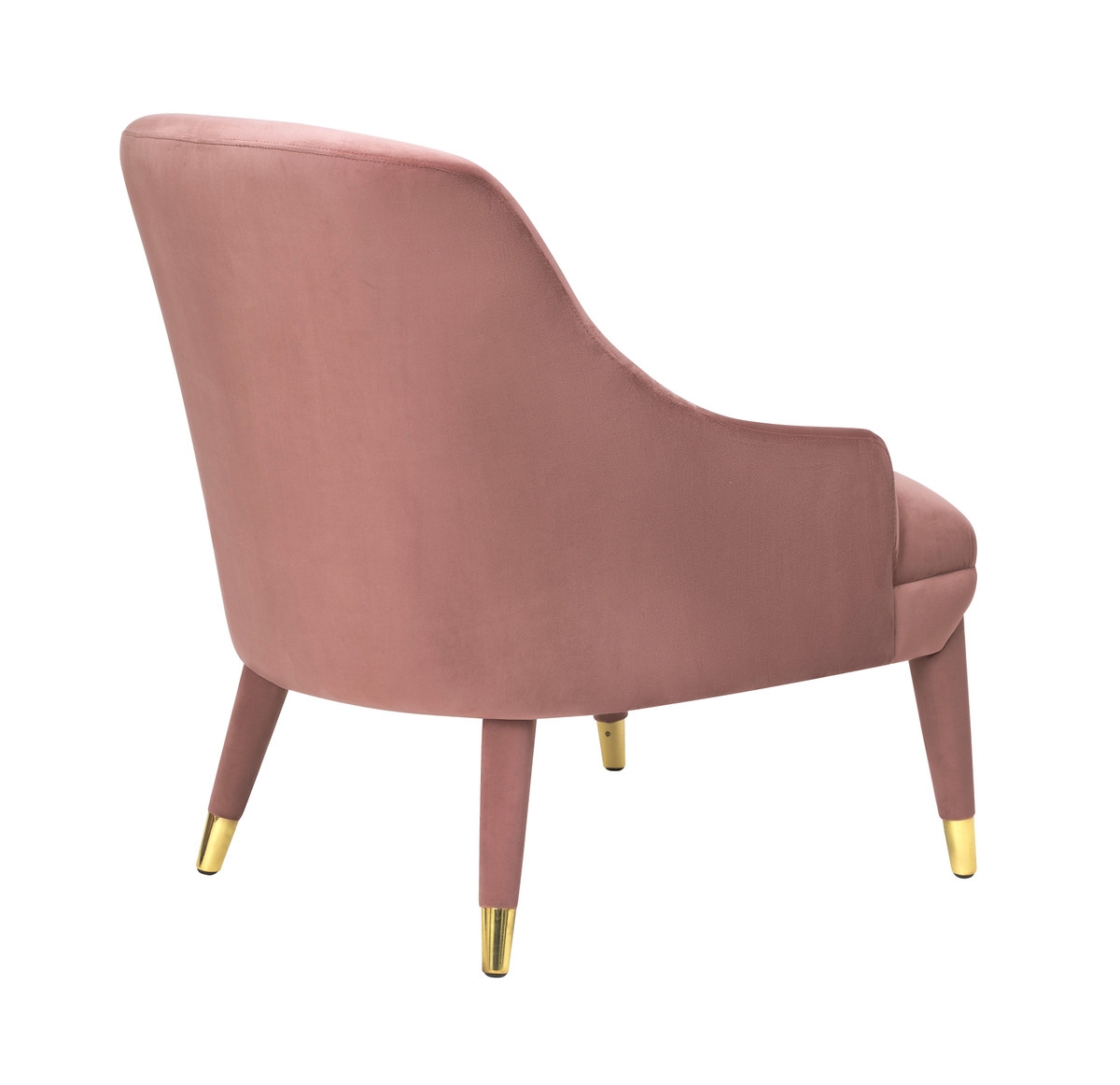 Roselyn Chair, Pink Velvet - Image 3