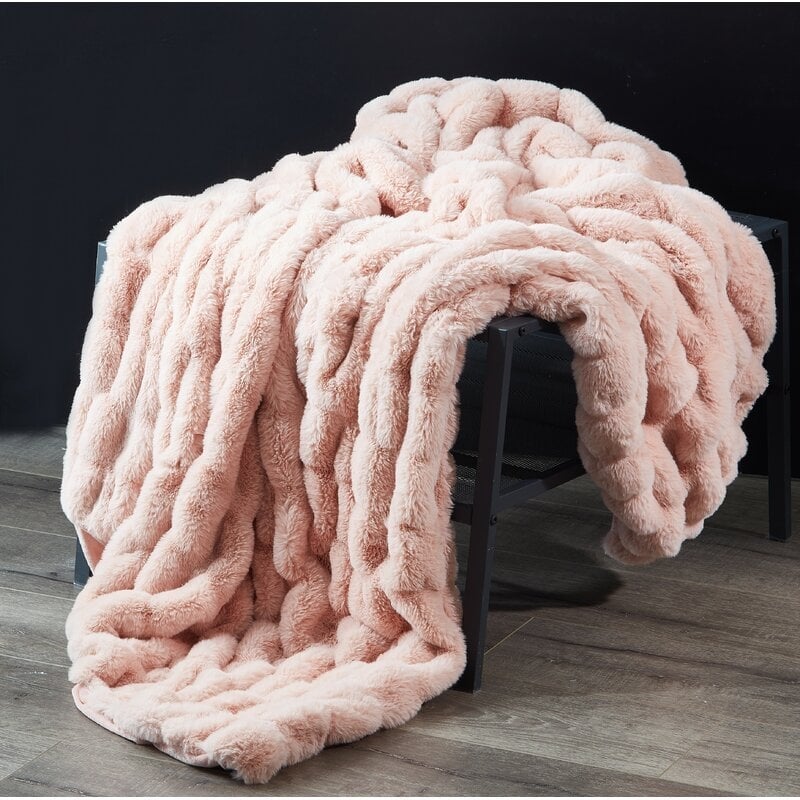 Faycelles Faux Fur Throw - Image 0