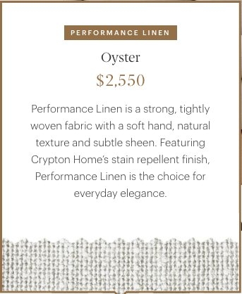 The Sullivan _ oyster, performance linen - Image 1