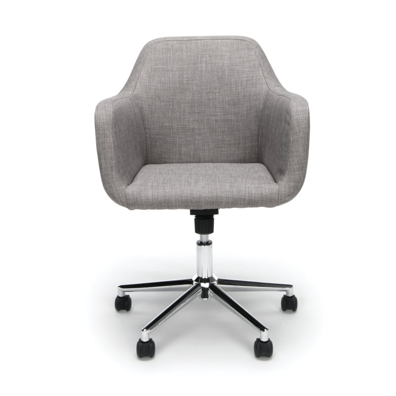 Rothenberg Upholstered Home Office Chair - GRAY - Image 0