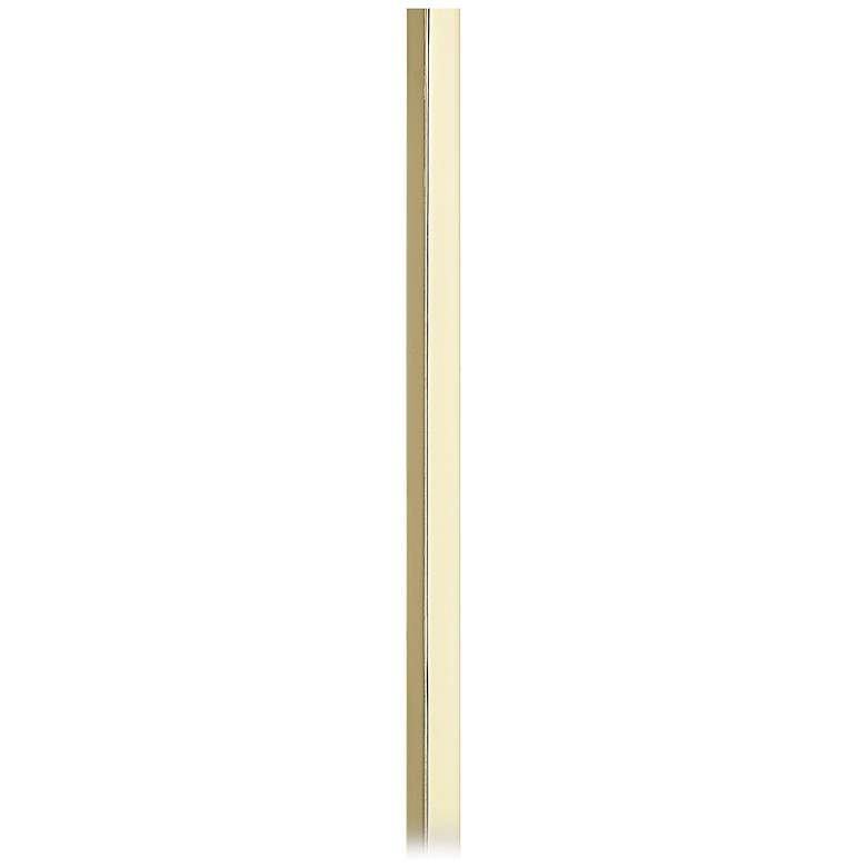30" Long Polished Brass Cord Cover - Image 0