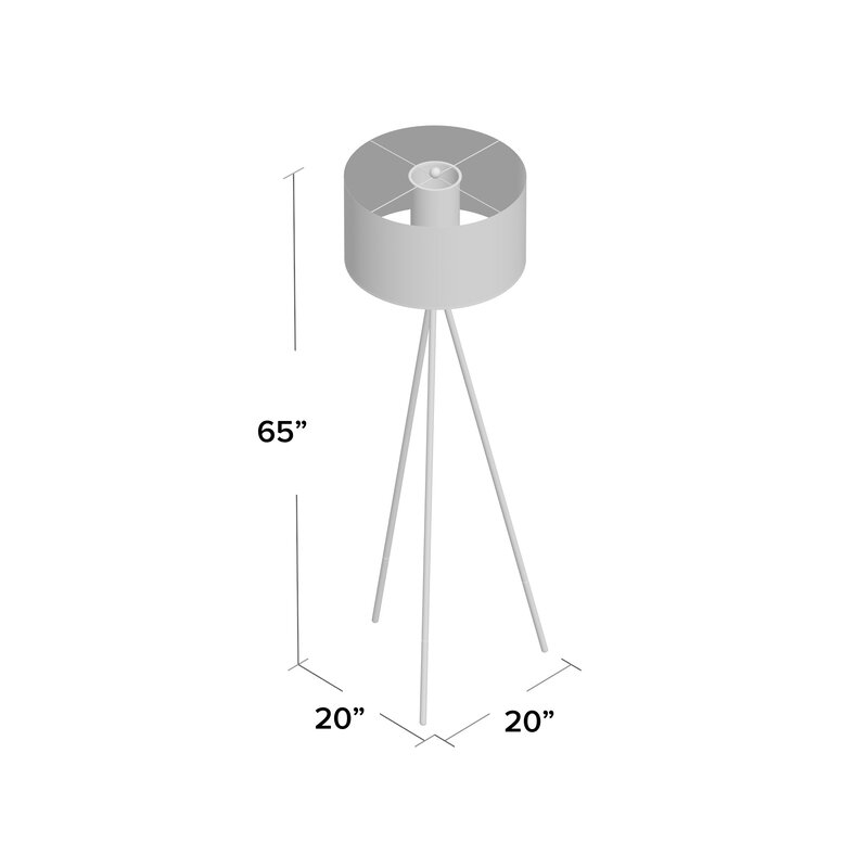 Riddleville 65 Tripod Floor Lamp - Image 2