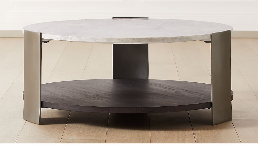 BERET MARBLE 2-TIER COFFEE TABLE - Image 0