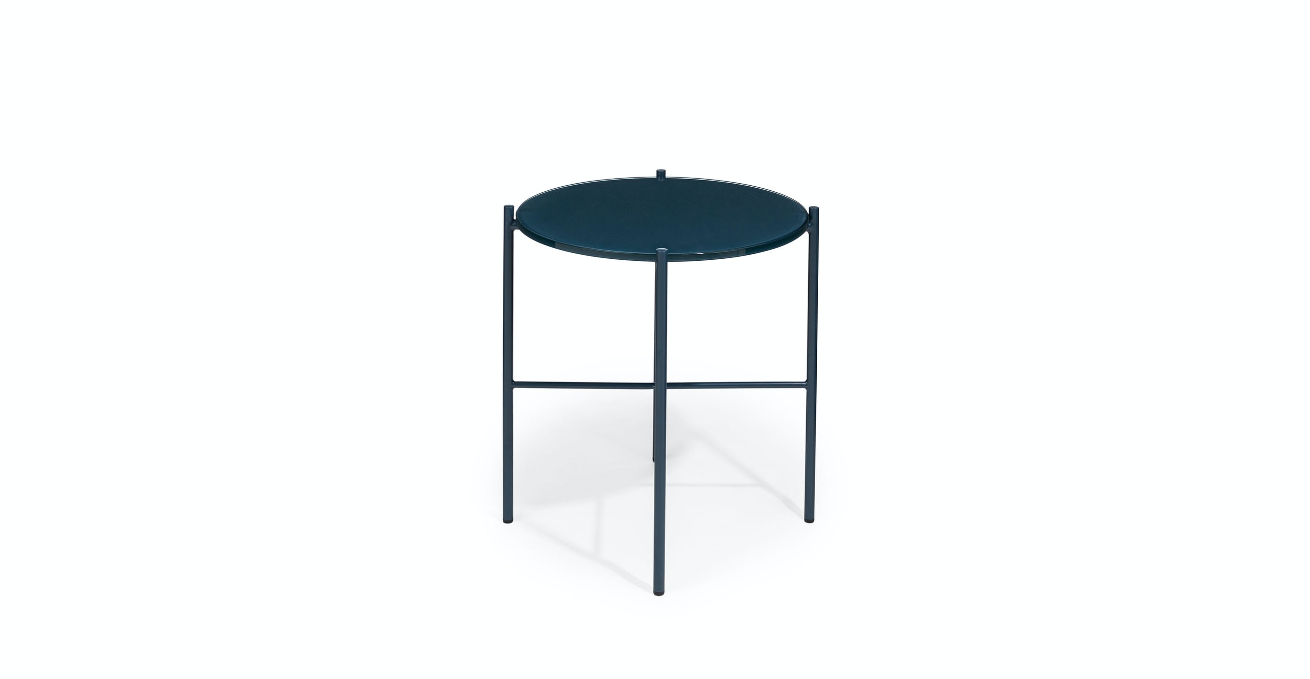 Silicus Navy Side Table - Image 1