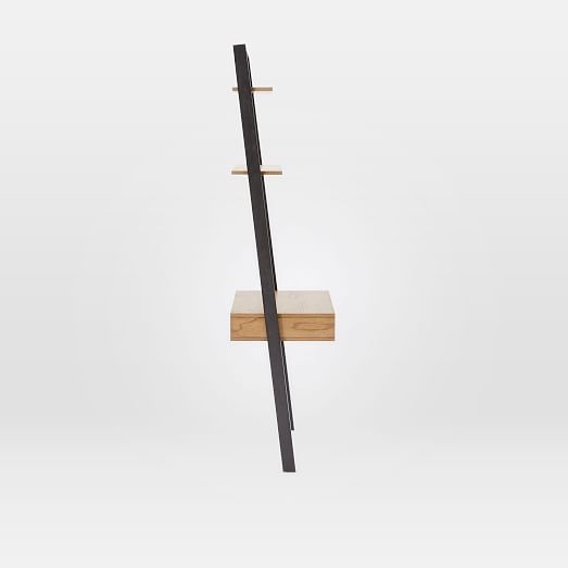 Ladder Shelf Desk (Sand/Stone) - Image 2