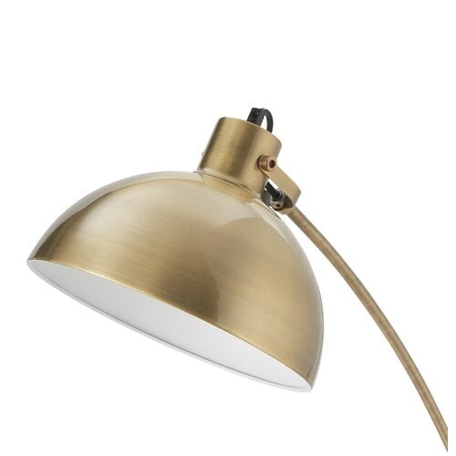 Riceboro 63" Arched Floor Lamp- brass - Image 3
