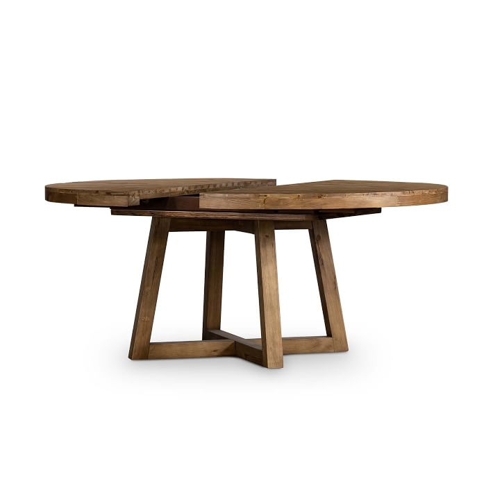 Emmerson(R) 60"-72" Expandable Round Dining Table, Rustic Natural - Image 3